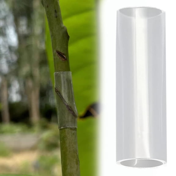 HonestMatter Grafting Tape for Fruit Trees, Tree Grafting Kit, Silicone Grafting Sleeves, Flexible Protective Wrapping, Promotes Healthy Growth, 0.13 Inch Diameter
