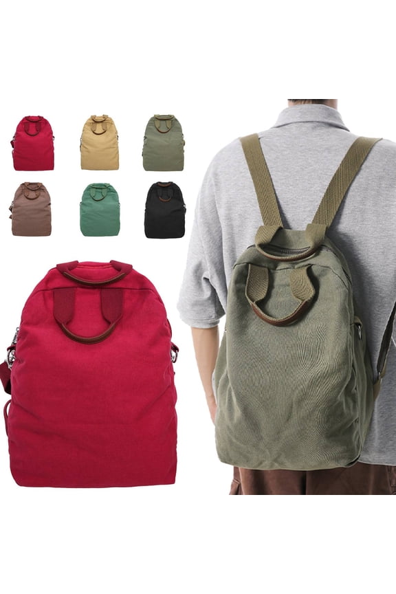 Grunge Hippie Boho Backpack, Classic Travel Rucksack, Aesthetic Laptop Backpack, Lightweight Street Knapsack, Versatile Silhouette, Short Excursions, Red