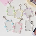 thumbnail image 1 of HonestMatter ID Badge Holder, Acrylic Card Holder with Keychain and Wing Design, Photo Card Holder for Credit ID Pass Student Display, 1 of 5