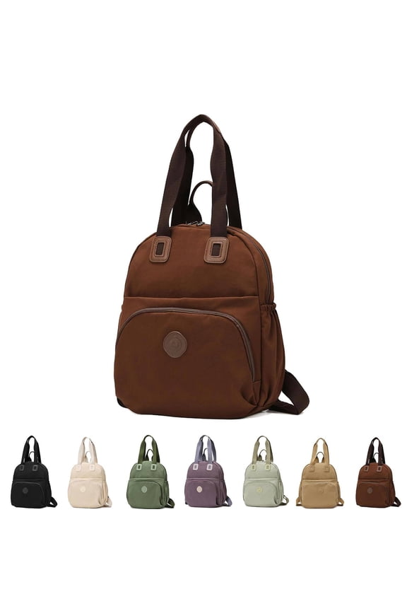 Large Capacity Daypack, Waterproof Travel Rucksack, Stylish Commuter Bag, Comfortable Shoulder Straps, Weekend Getaway, Brown