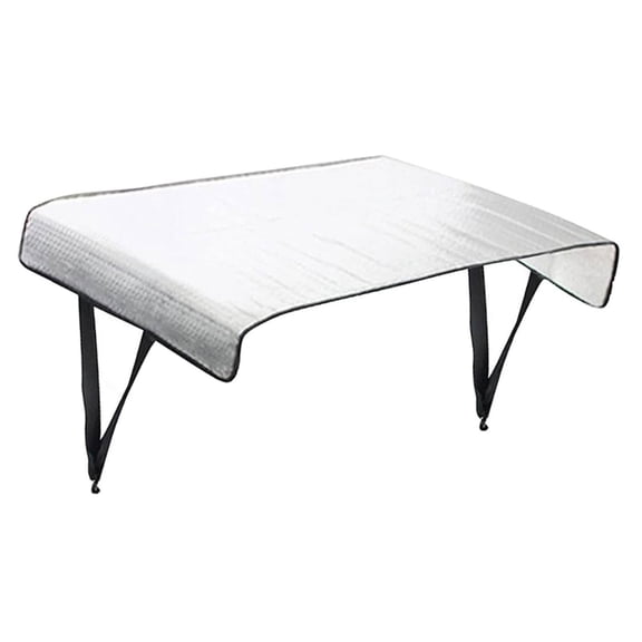 HonestMatter Outdoor AC Cover, Air Conditioner Sun Shield for Condenser Unit, 36.93x18.43 Inch Weather Resistant Protective Cover with Hook