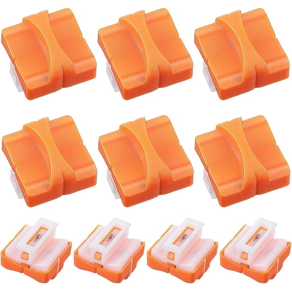 HonestMatter Paper Cutter Replacement Blade, Spring-Loaded Safeguard Design for A4 A5 Paper Trimmers, Sharp Guillotine Cutting Refill for Clean Straight Cuts, Orange, 1 Pack