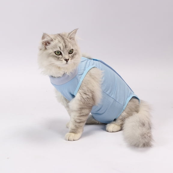 HonestMatter Pet Surgical Recovery Vest - Anti Licking Postoperative Suit for Dogs Cats, Soft Breathable, Easy Closure, Alternative to Cone for Protection