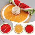thumbnail image 1 of HonestMatter Placemat, Round Woven Placemats With Heat Insulation Design, Rattan Table Mat For Dining Table And Kitchen Decoration, 1 of 7
