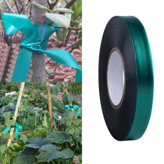 HonestMatter Plant Tape for Climbing Plants, 0.5 Inch Garden Tie Ribbon for Vines and Tomatoes, Reusable Plant Ties for Outdoor Gardening