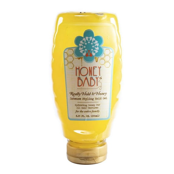 Honey Baby Naturals Really Hold It Honey, Intense Styling Hold Gel, 8.25 Oz
