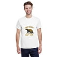 thumbnail image 1 of Honey Badger Don't Care Funny Sarcastic Animal Meme Unisex T-Shirt, for men & women, up to size 5XL, 1 of 3