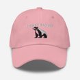 thumbnail image 1 of Honey Badger Hat Honey Badger Embroidered Hat Honey Badger Cap Honey Badger Gifts Honey Badger Dad Hat Animal Lover Hat, Honey Badger Embroidery Hat (Pink), 1 of 3