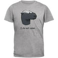 thumbnail image 1 of Honey Badger I Do Not Care Heather Grey Adult T-Shirt - Large, 1 of 1