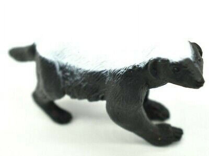 Honey Badger, Museum Quality Rubber Animal Toy, Educational