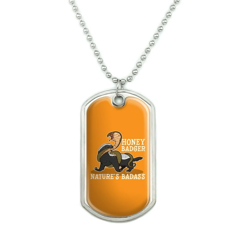Honey badger necklace hotsell
