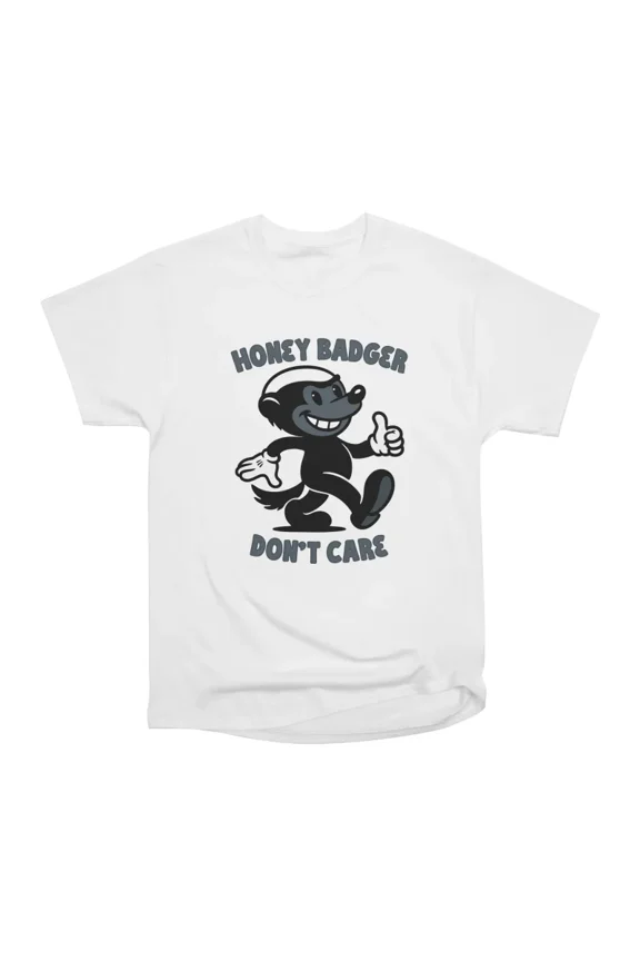 Honey Badger T-Shirt Tee Gift For Him Merch For Her Apparel For Friend