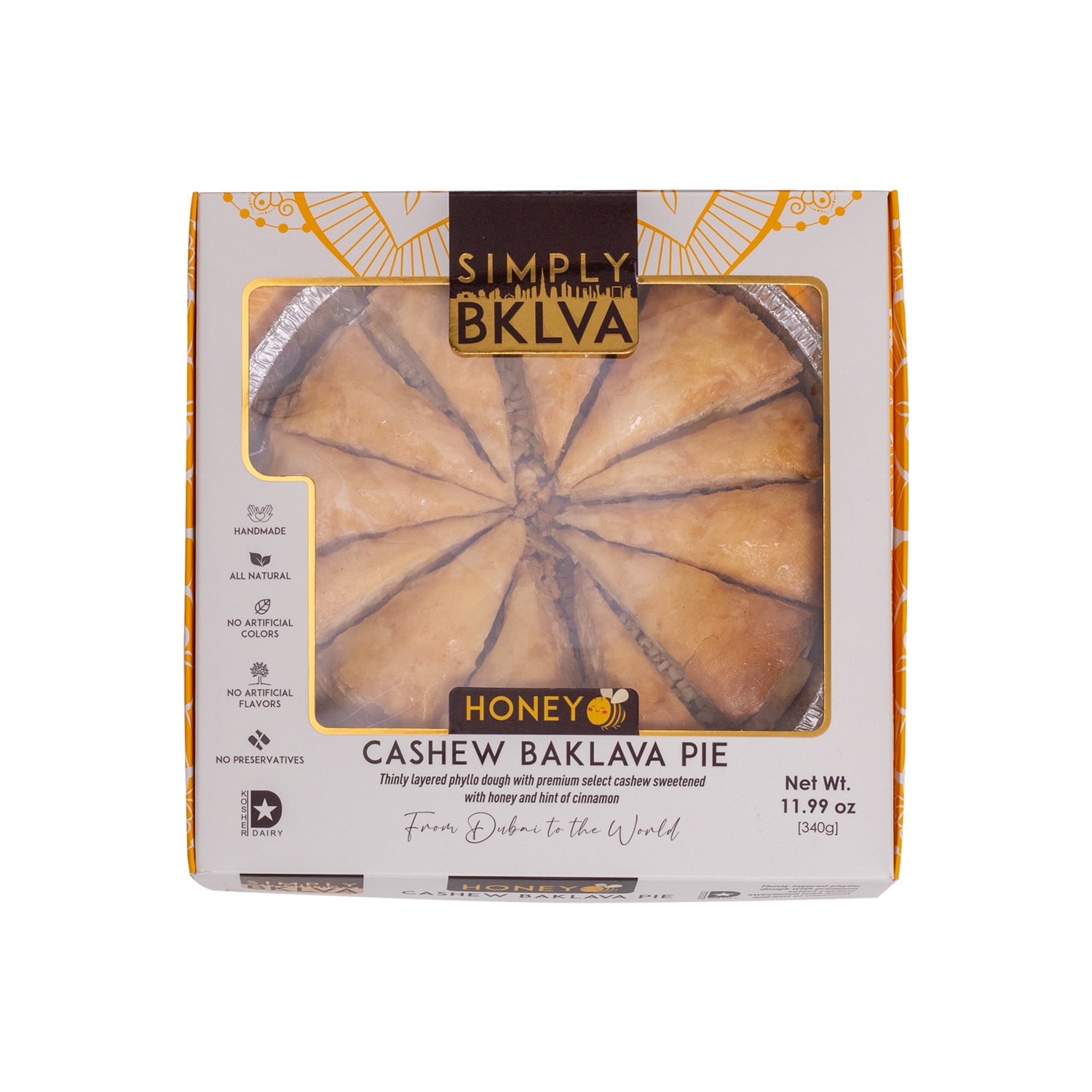 Honey Baklawa Pie Cashew 340g
