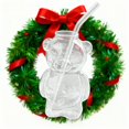 thumbnail image 1 of Honey Bear Cups, Squeezable Straw Cup, Honey Bear Straw Cup, Teddy Bear Glass Cup with Straw 12oz, Coffee Beer Wine Cocktail Drinks Glassware, Bear Cocktail Glass, Cocktail Wine Cup with, by UKHBMC, 1 of 9