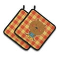 thumbnail image 1 of Honey Bear Pair of Pot Holders, 1 of 1