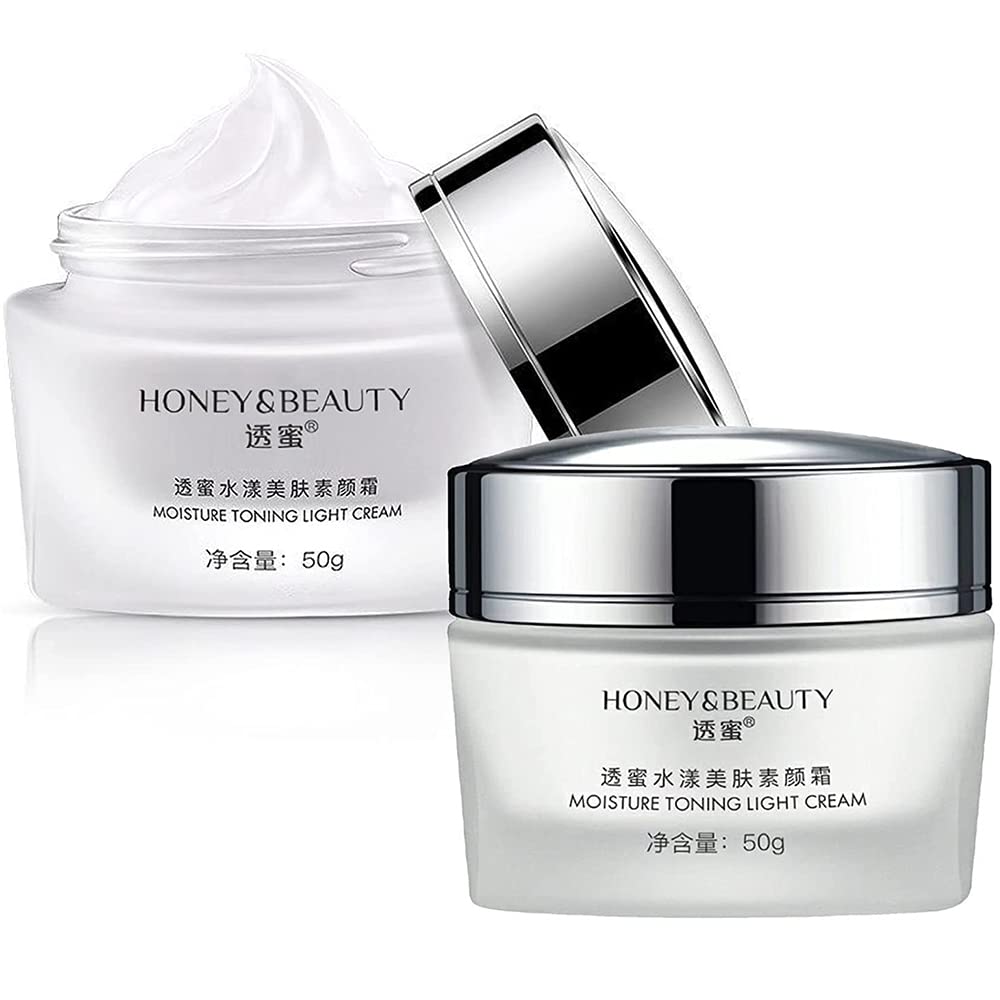 Honey & Beauty Moisture Toning Light Cream, Moisturizer Toning Light