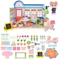 thumbnail image 1 of Honey Bee Acres In Bloom Flower Shop Dollhouse – 59 small accessories, Pretend Set for Kids Ages 3+, 1 of 9