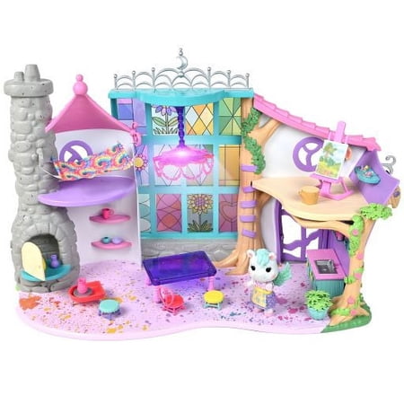 Honey Bee Acres - Rainbow Ridge Collection, Sunburst Art Studio, Complete Set with Mini Doll Figure, over 50 Pieces, Ages 3 and Up