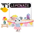 thumbnail image 1 of Honey Bee Acres Sweet & Sour Lemonade Stand Playset with Dog Figure, 9 Piece, Ages 3+, 1 of 7