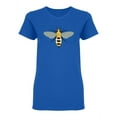 thumbnail image 1 of Honey Bee Cute Design Shaped T-Shirt Women -Image by Shutterstock, Female XX-Large, 1 of 2