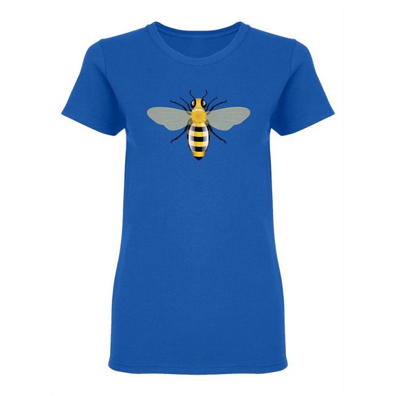 Honey Bee Cute Design Shaped T-Shirt Women -Image by Shutterstock, Female x-Large