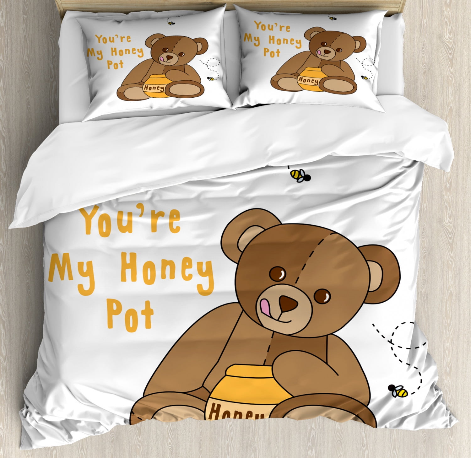 Teddy bear king size duvet set new arrivals