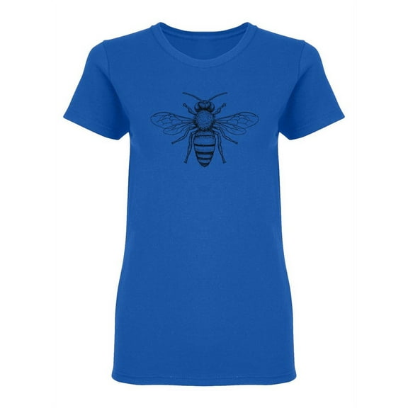 Honey Bee Graphic Shaped T-Shirt Women -Image by Shutterstock, Female x-Large