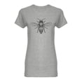 thumbnail image 1 of Honey Bee Graphic Shaped Tee Women's -Image by Shutterstock, 1 of 2