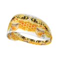 thumbnail image 1 of Honey Bee Headbands for Women/Men, Elastic Soft Sweat Band Sports Hair Bands for Women & Men's Hair, Moisture Wicking Workout Head bands for Running, Gym,Yoga, 1 of 5