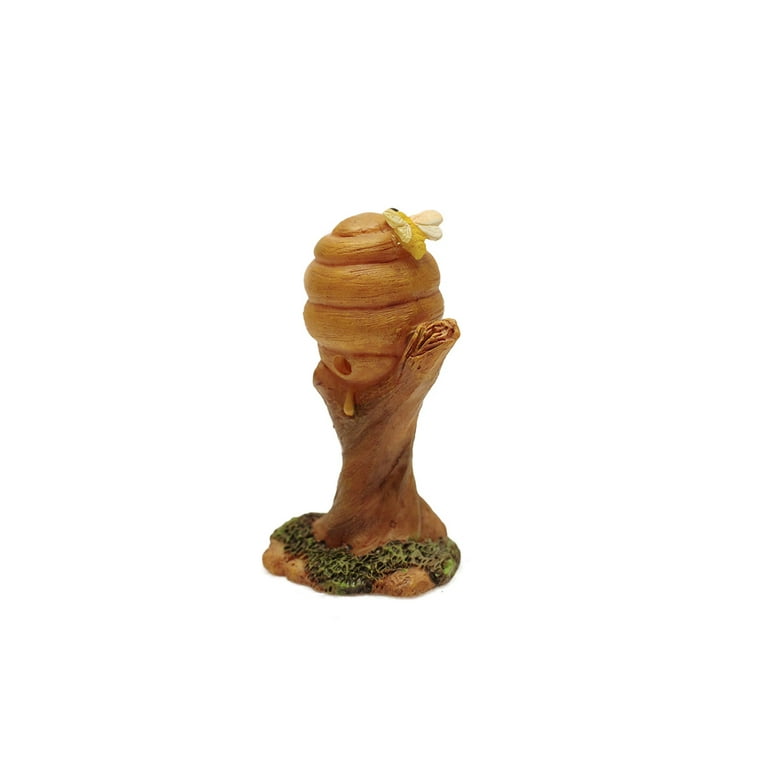 Honeycomb Bee Honey Hive Mini Fairy Figurine Dollhouse Accessory Garden Decor Honeycomb Bee Honey Hive Mini Fairy Figurine Dollhouse Accessory Garden Decor
