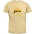 thumbnail image 1 of Honey Bee Honeycomb Outline Mens T Shirt, 1 of 1