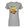 thumbnail image 1 of Honey Bee Mascot Shaped T-Shirt Women -Image by Shutterstock, Female Medium, 1 of 2