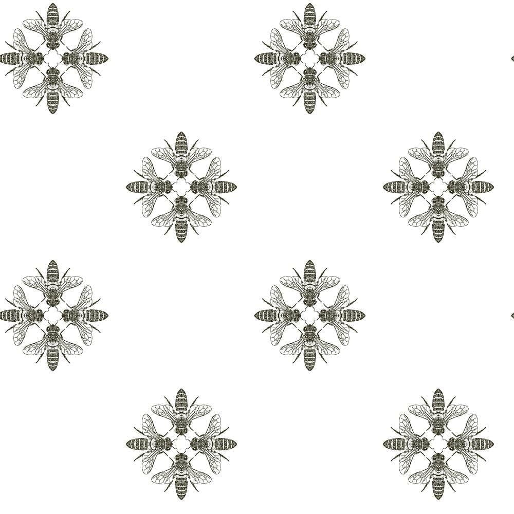 Honey Bee Peel and Stick Wallpaper