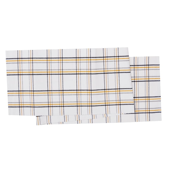 Honey Bee Plaid Dining Table Runner