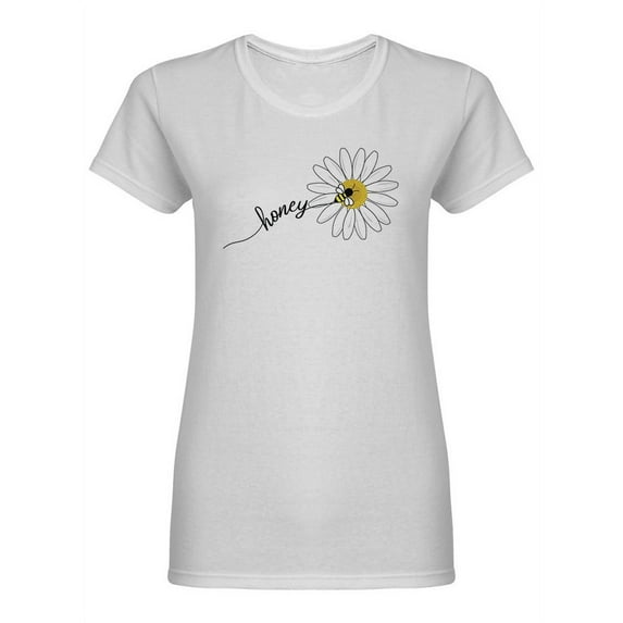 Honey Bee Shaped T-Shirt Women -Image by Shutterstock, Female Large