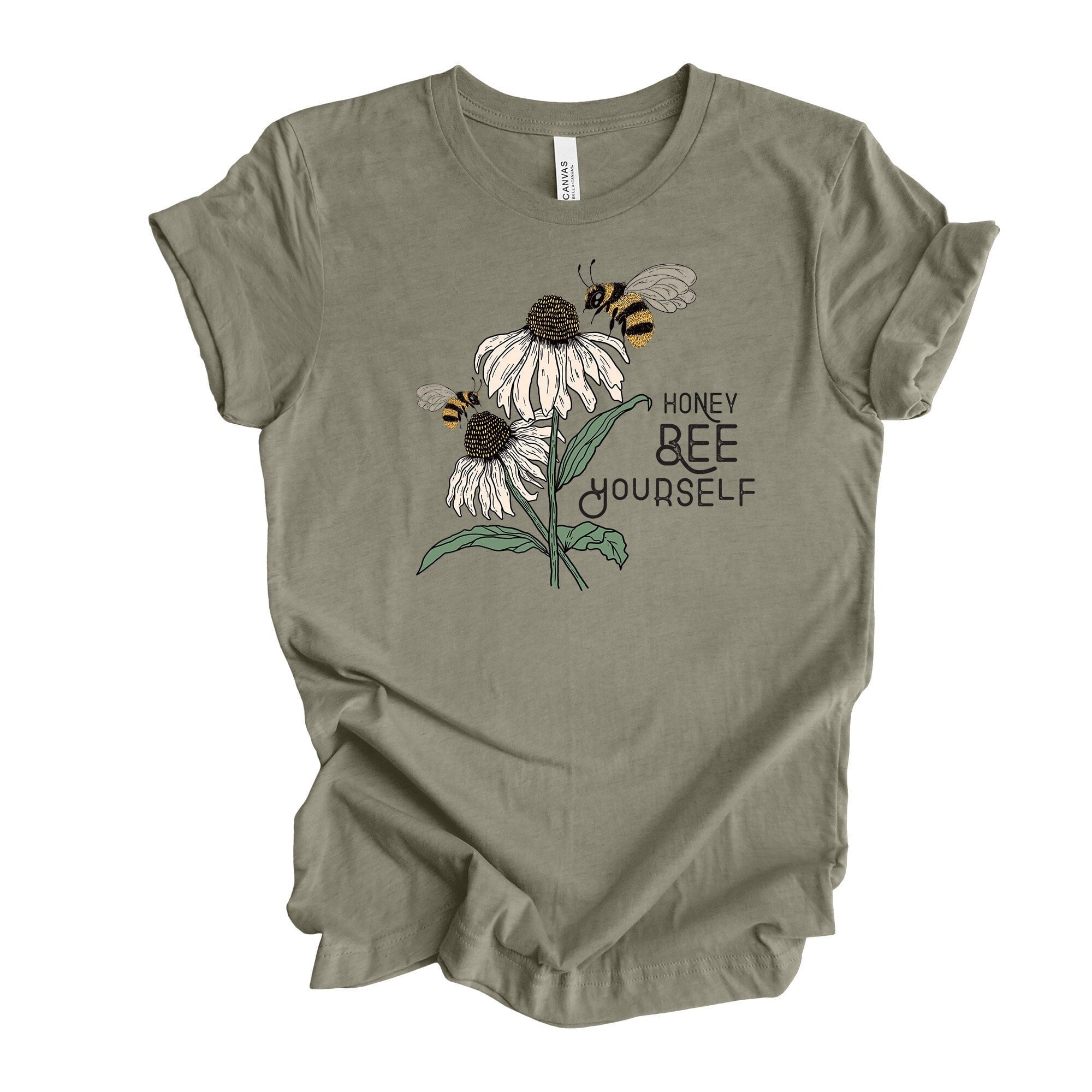 Honey Bee Shirt: Bella + Canvas Unisex Tee - Walmart.com