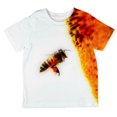 thumbnail image 1 of Honey Bee in Flight All Over Toddler T Shirt Multi 6T, 1 of 2