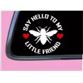 thumbnail image 1 of Honey Bee my Little Friend TP 1109 vinyl 6" Decal Sticker beekeeper suit comb, 1 of 1