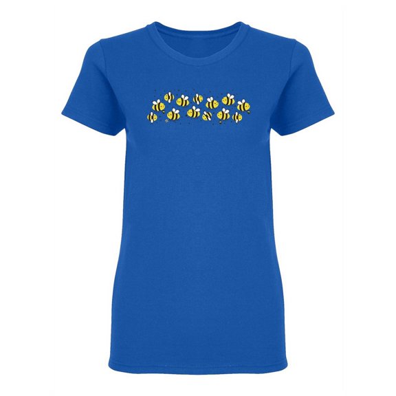 Honey Bees Shaped T-Shirt Women -Image by Shutterstock, Female Medium