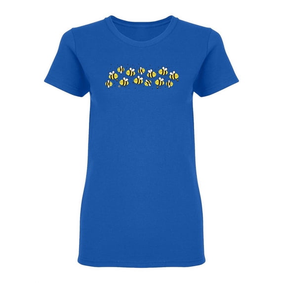 Honey Bees Shaped T-Shirt Women -Image by Shutterstock, Female Medium