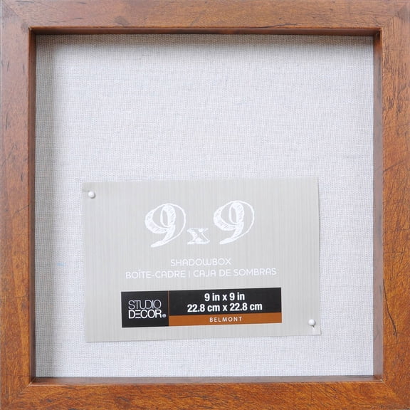 Studio Decor Honey Belmont Shadow Box