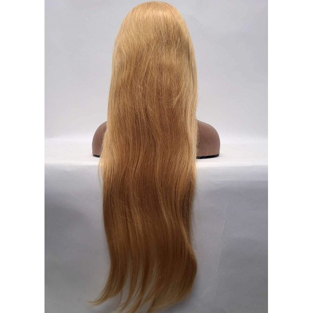 Honey Blonde "27" 15A grade Wig (100 Virgin Human Hair)