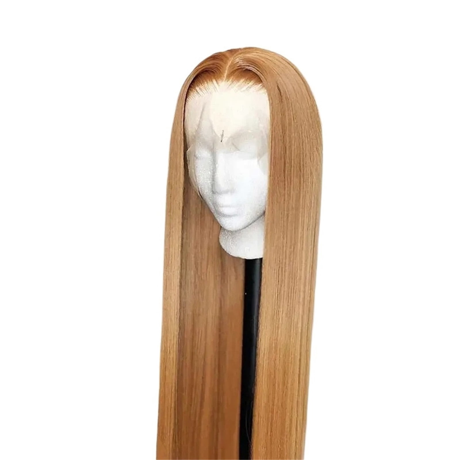 Honey Blonde Human Hair Wig 13x4 Hd Lace Frontal Wig Straight Pre Plucked for Women
