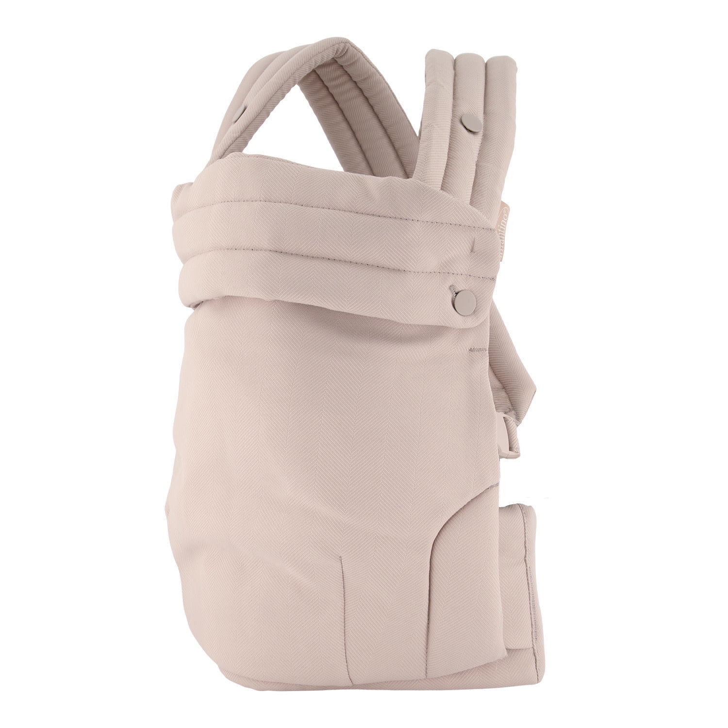 Infantino Honey Blossom Baby Carrier, Ergonomic Carrier, Adjustable Seat, Hands-Free Comfort, Infant to Toddler 7–40 lbs, Unisex, Toasted Almond