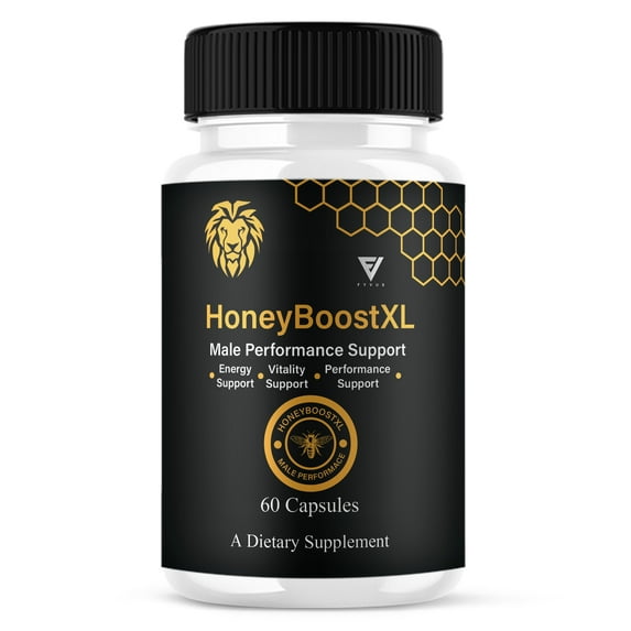 Honey Boost XL Capsules, HoneyBoost XL Performance Pills (60 Capsules)