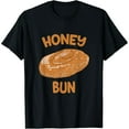 thumbnail image 1 of Honey Bun Funny Cute Food Breakfast Sweets T-Shirt, 1 of 7