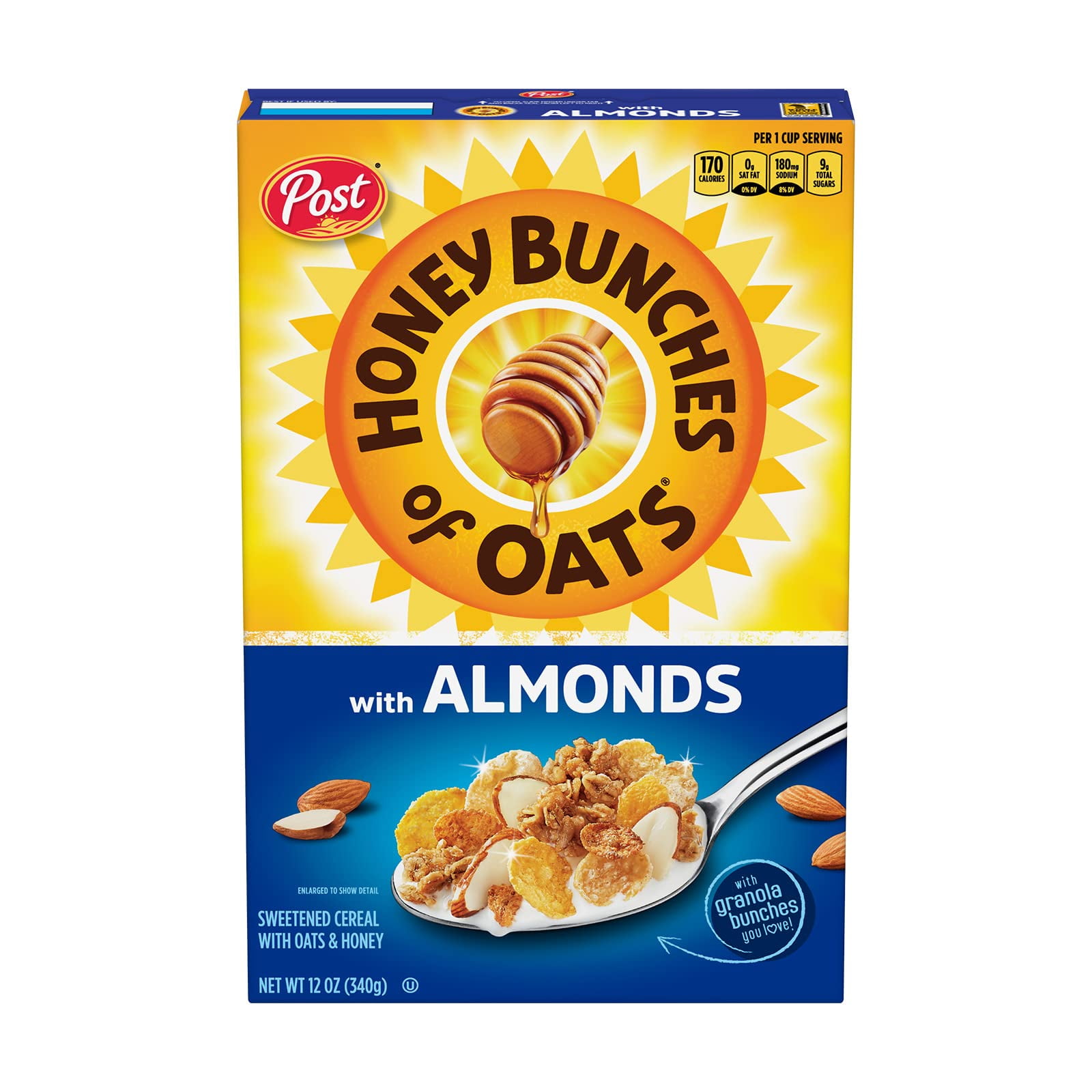 Honey Bunches Of Oats Post Honey Bunches Oats With Almond (411G)