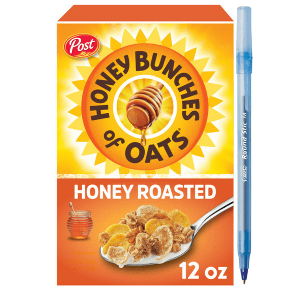 Honey Bunches of Oats Honey Roasted Breakfast Cereal 12 oz