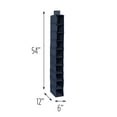 thumbnail image 1 of Honey-Can-Do 10-Shelf Hanging Closet Organizer, Navy, 1 of 5