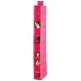 thumbnail image 1 of Honey-Can-Do SFT-03060 Hanging Shoe & Accessory Organizer, Pink Polyester, 1 of 2